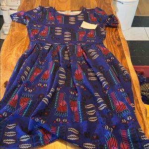 Lularoe AMELIA midi w/ pockets NWT